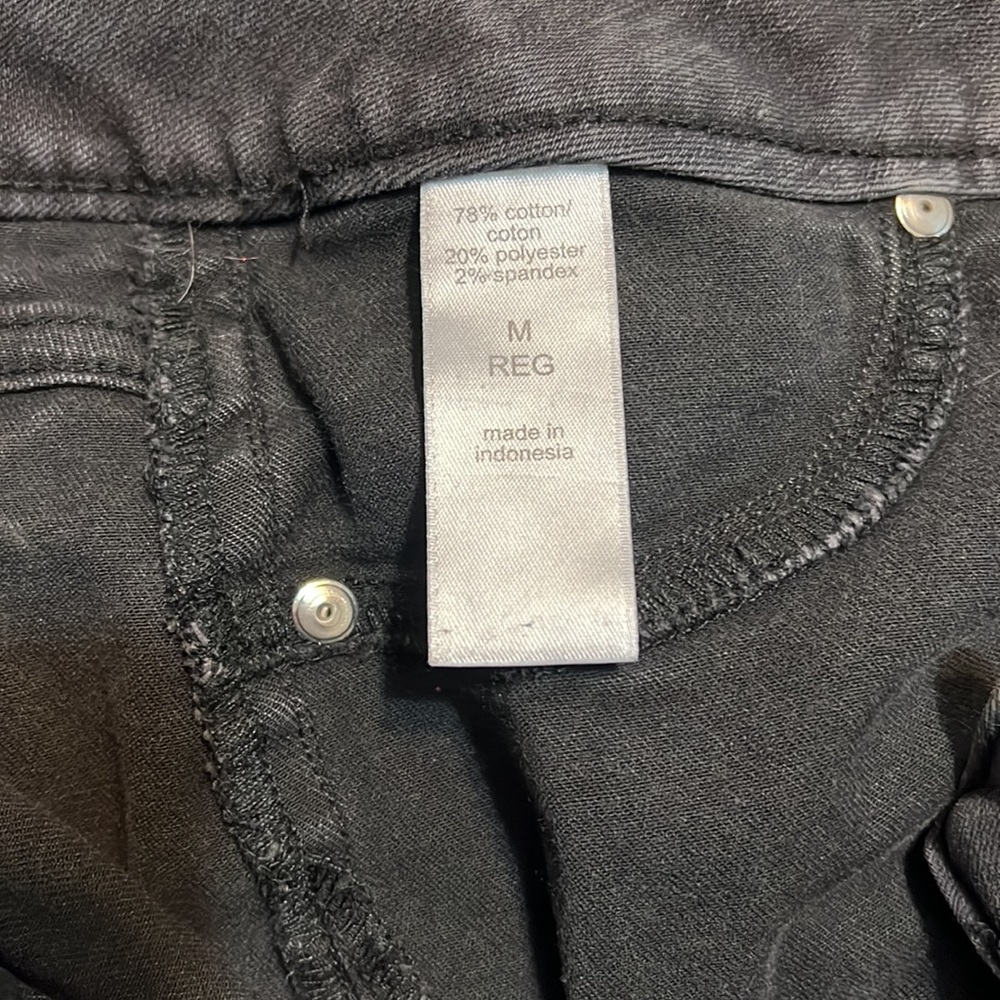 EUC Maurice’s Black Distressed Jeggings M - Picture 5 of 5